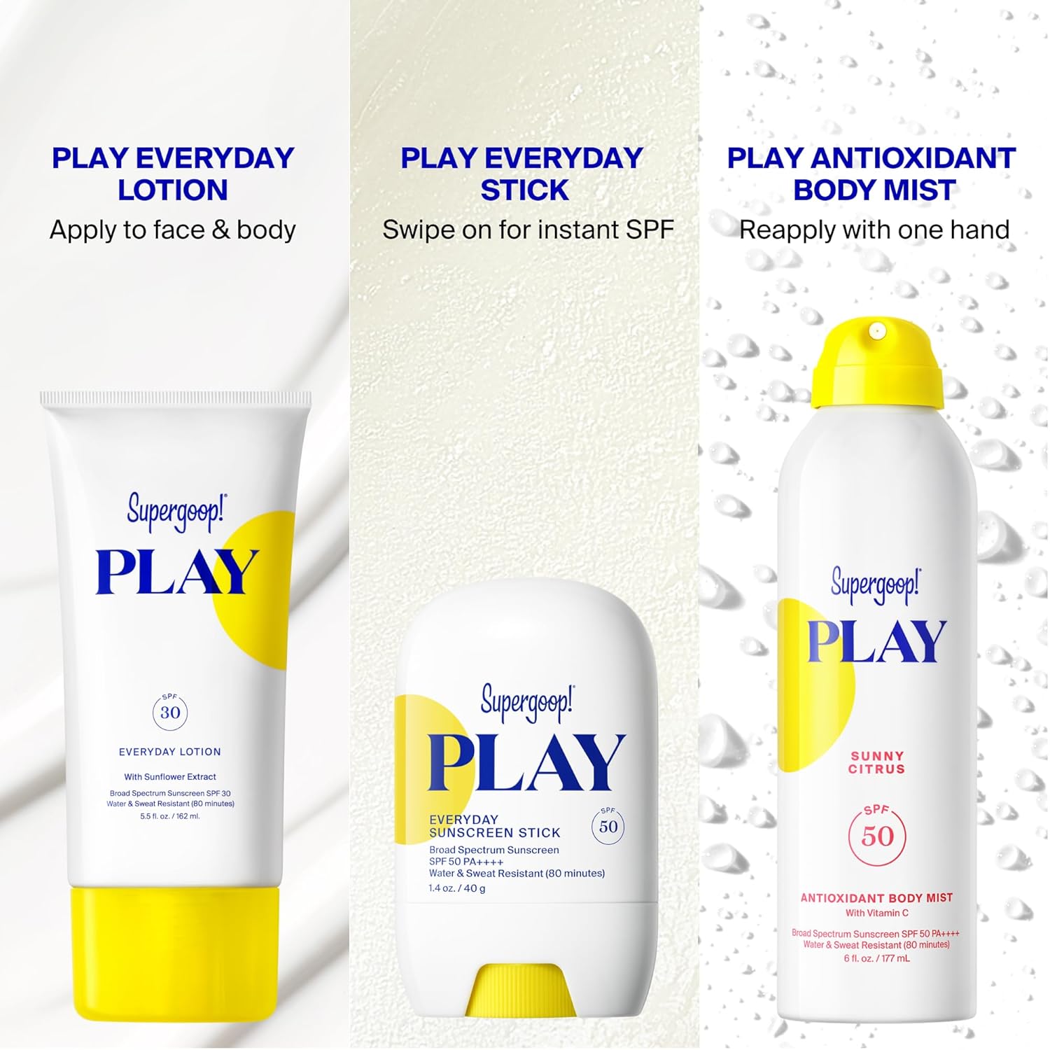 Top 10 Best Sunscreen for all skin types Close-up of Supergoop Unseen sunscreen gel being applied to fingertips showing colourless lightweight texture on neutral background