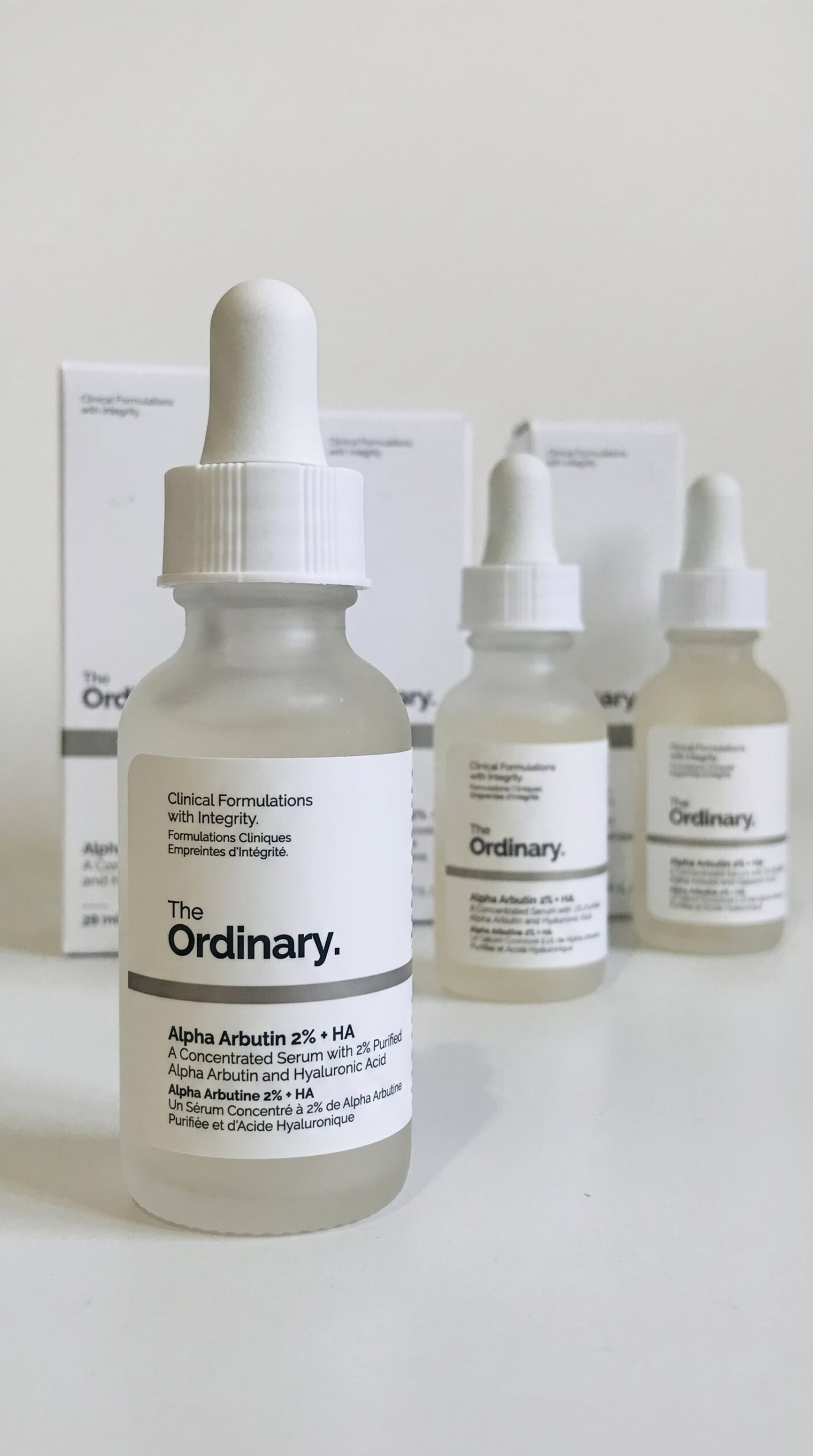 Alpha arbutin serum for gently brightening dark spots