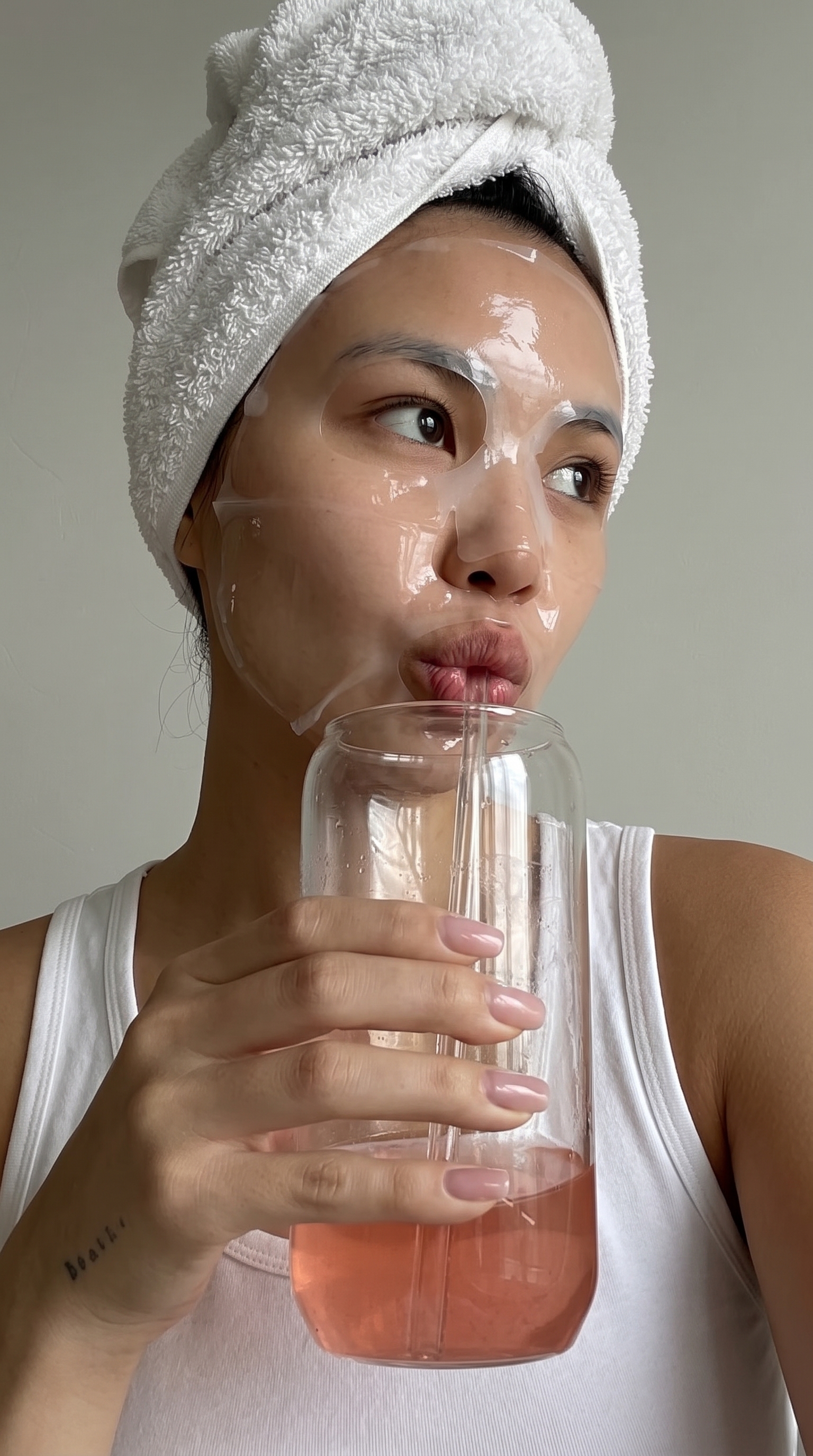 Drinking water morning routine glowing skin how to look prettier naturally
