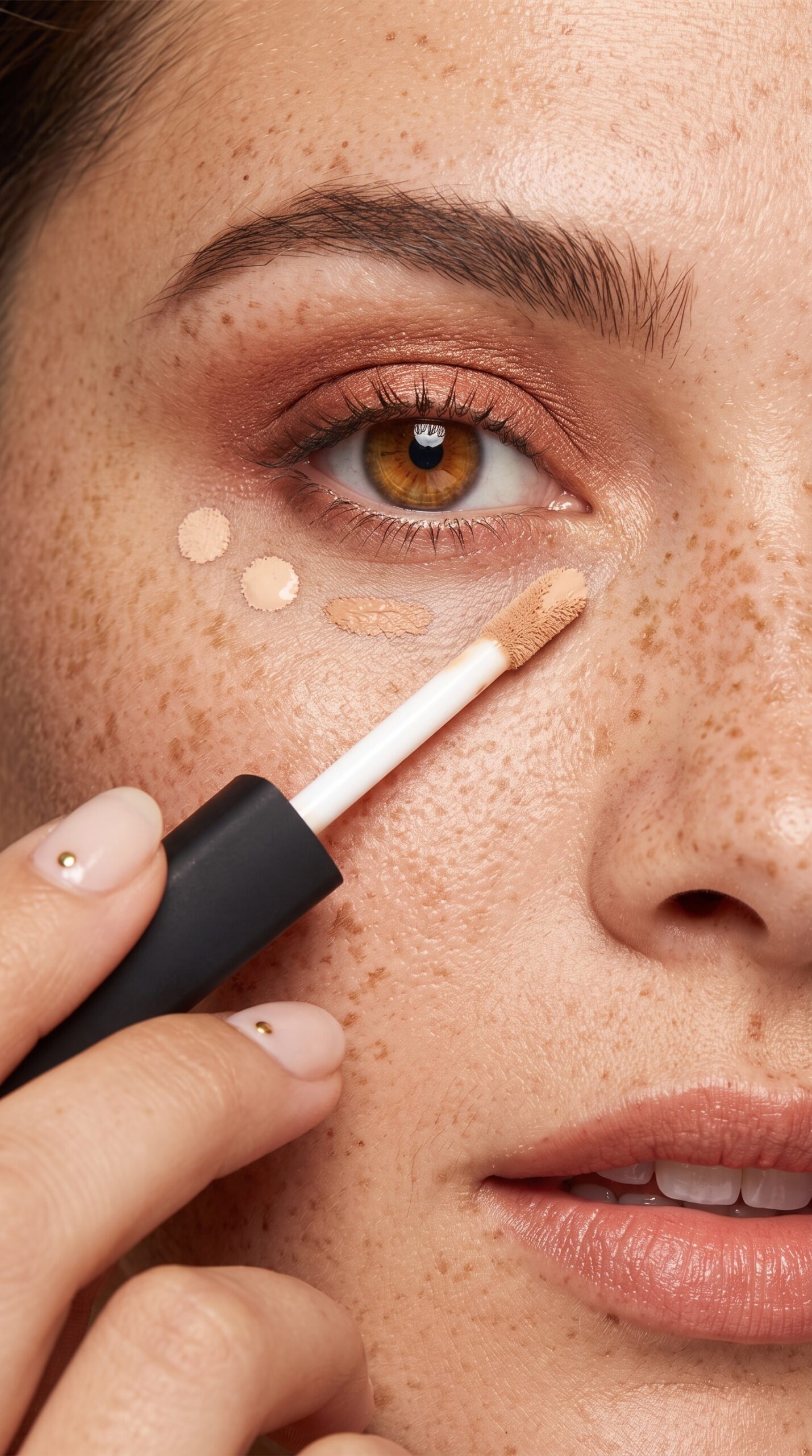 Under eye concealer brighten eyes how to look prettier easy makeup tip
